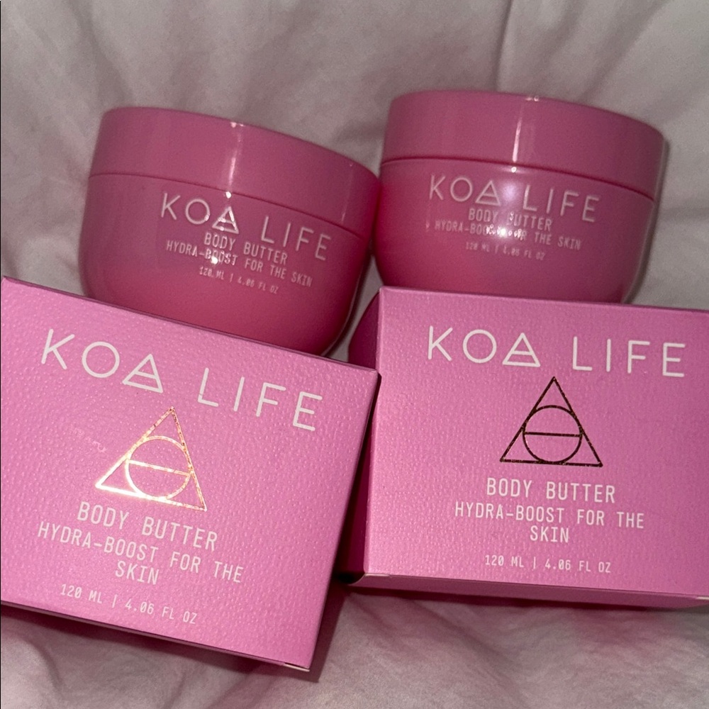 KOA LIFE Pink Body Butter Set - Picture 2 of 5